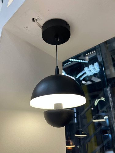 آویز قارچی سایز بزرگ مشکی